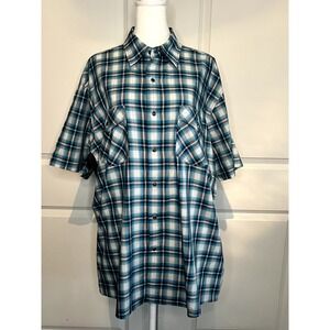 KUHL Short Sleeve Snap Button Shirt XL